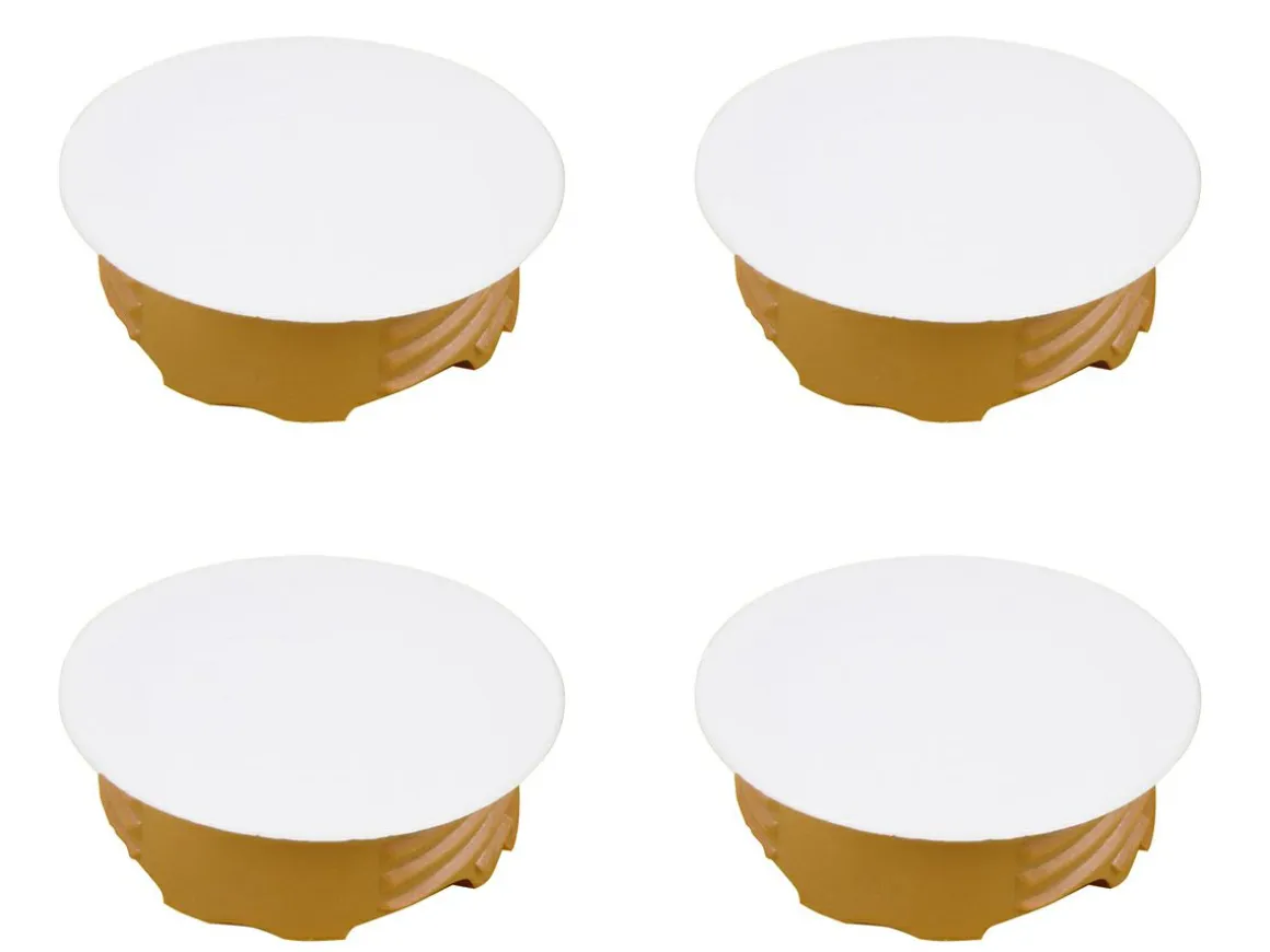 Runde Möbelverbinder - White