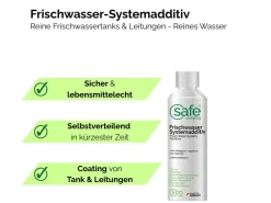 SAFE CAMPING Frischwasser-Systemadditiv - 250mL