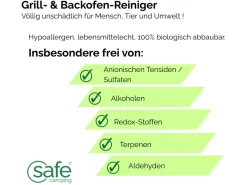 SAFE CAMPING Grill- & Backofen-Reiniger - 250mL