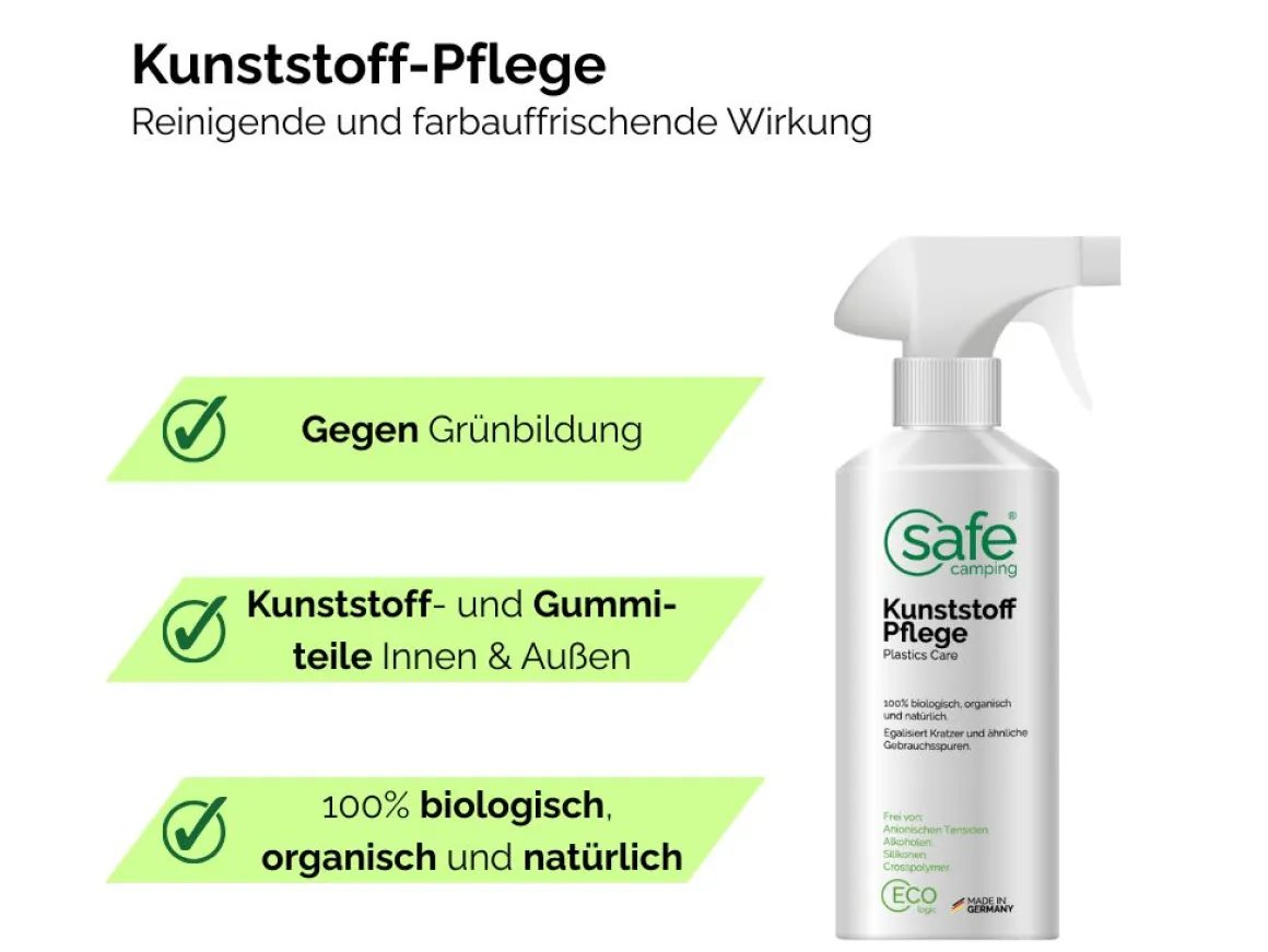 SAFE CAMPING Kunststoff-Pflege - 500mL