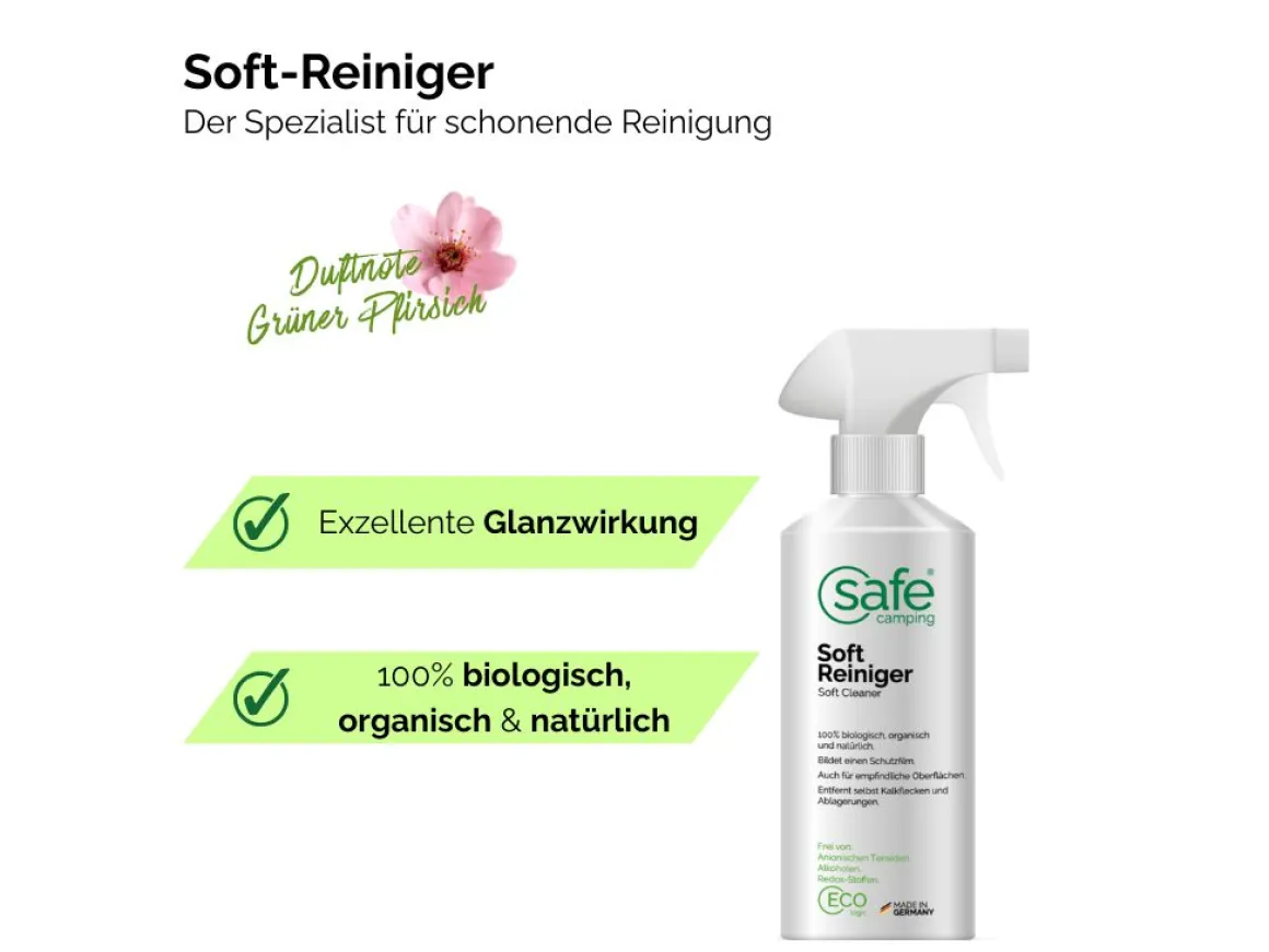 SAFE CAMPING Soft-Reiniger - 500mL