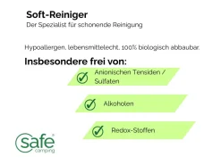 SAFE CAMPING Soft-Reiniger - 500mL