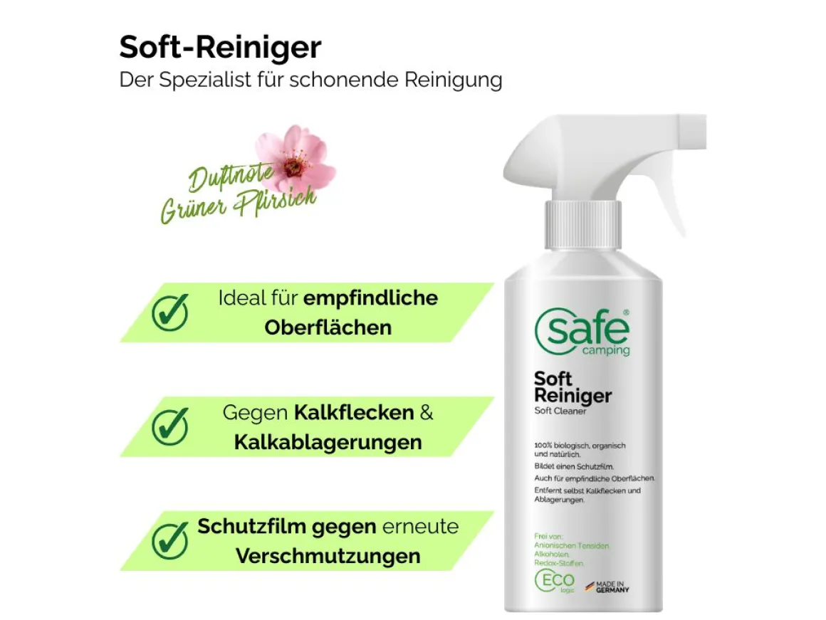SAFE CAMPING Soft-Reiniger - 1000mL