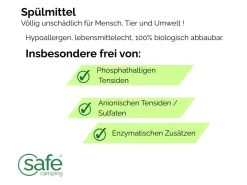 SAFE CAMPING Spülmittel - 500mL