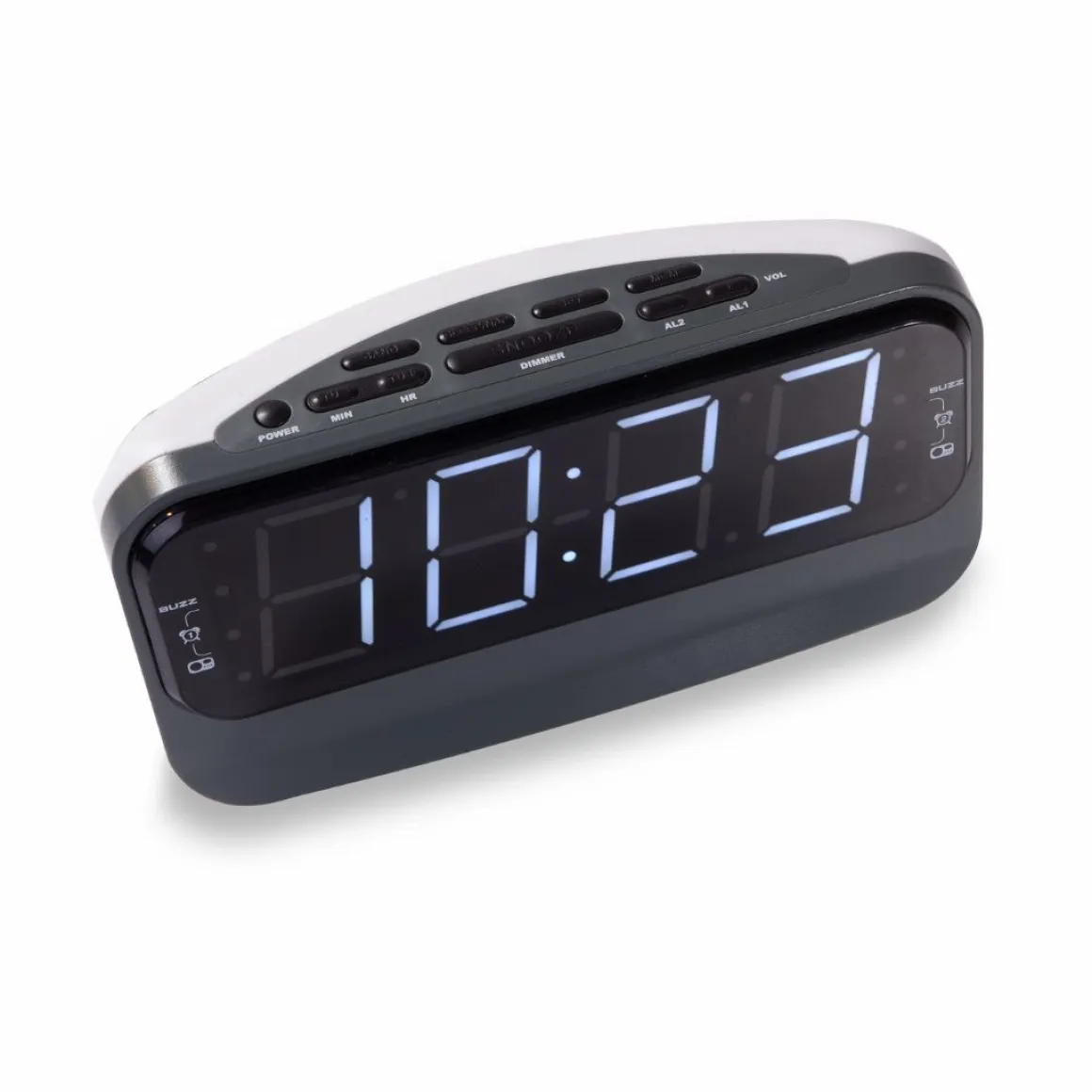 Salora CR616 Digitaler Wecker mit AM/FM-Radio