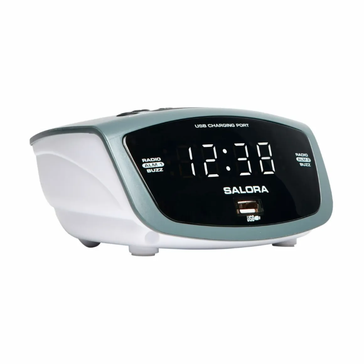 Salora CR627USB Uhrenradio mit Wecker