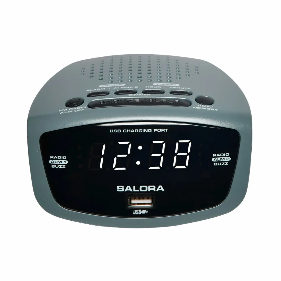 Salora CR627USB Uhrenradio mit Wecker