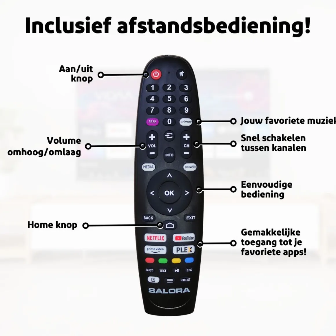 Salora FOD32HV 32-Zoll Smart Fernseher