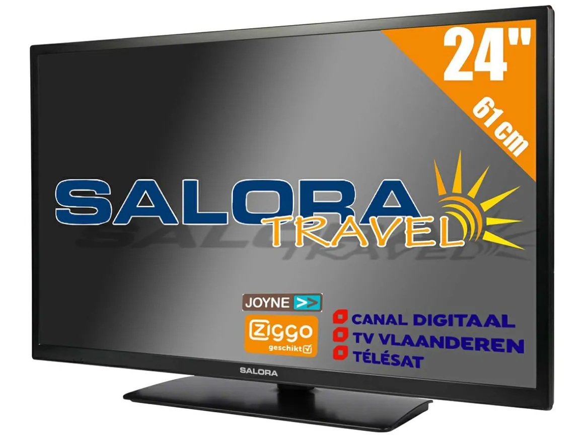 Salora LED-TV mit eingebautem Triple-Tuner - 24 Inch