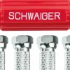 Schwaiger ADH14 satz von 4 F-Stecker mit Aufdrehhilfe