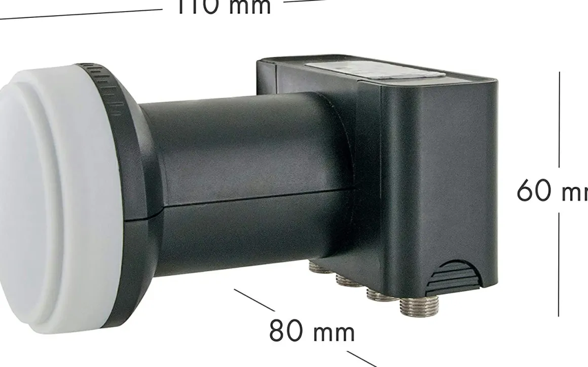 Schwaiger 714548 anthrazit 80 cm Alu-Spiegel Set