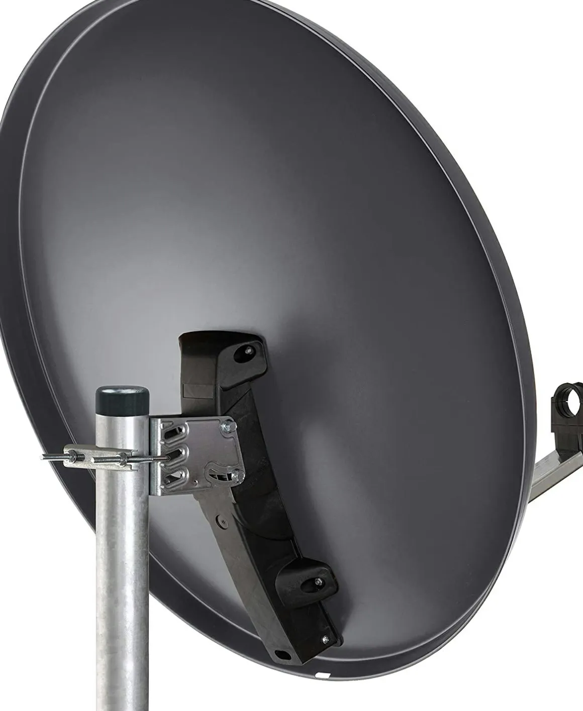 Schwaiger 714517 anthrazit 80 cm Stahl-Spiegel Set