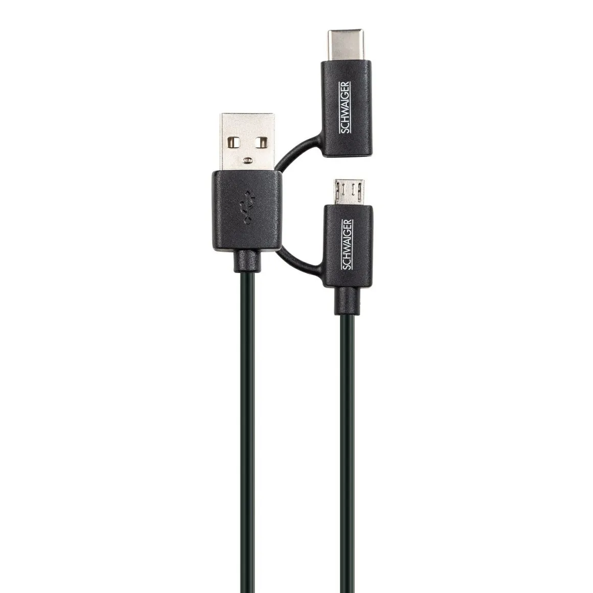 Schwaiger CK3112 1 Meter 3 in 1 Adapterkabel