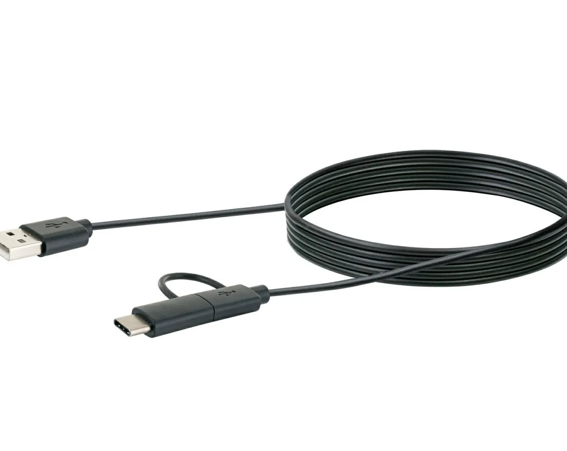 Schwaiger CK3112 1 Meter 3 in 1 Adapterkabel