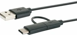 Schwaiger CK3112 1 Meter 3 in 1 Adapterkabel