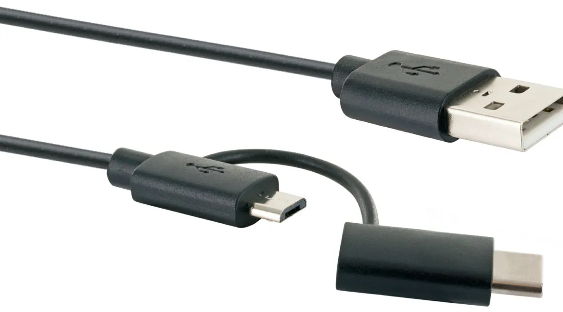 Schwaiger CK3112 1 Meter 3 in 1 Adapterkabel
