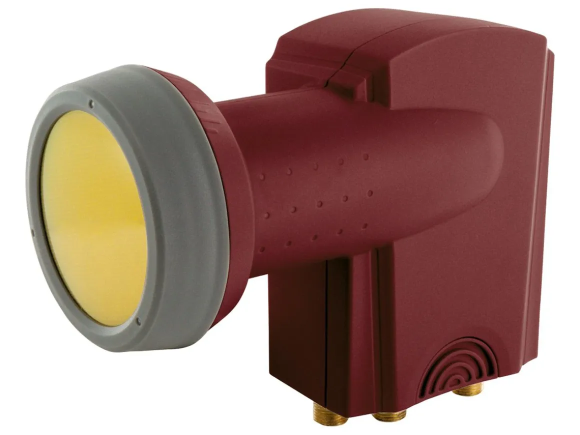 schwaiger Digitales Quad LNB - Red