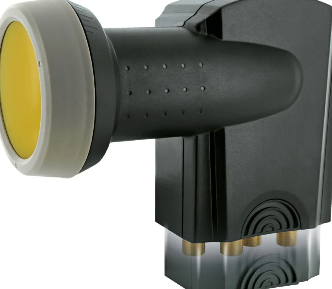 Schwaiger digitales Quattro LNB - Black