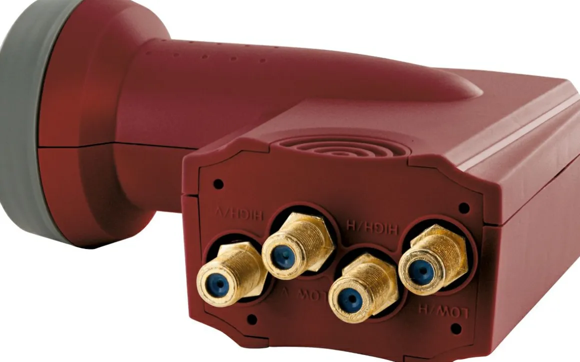 Schwaiger digitales Quattro LNB - Red