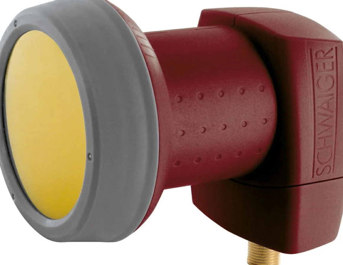 Schwaiger digitales Single LNB - Dark Red