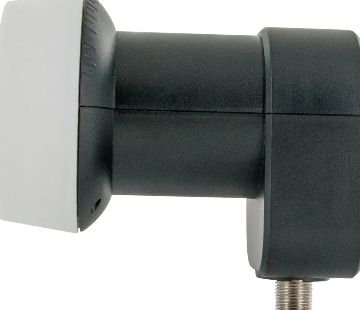 Schwaiger Digitales Single LNB mit Wetterschutzabdeckung