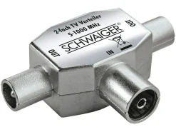 Schwaiger 2-fach TV Verteiler