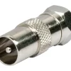 Schwaiger F-Stecker/ Koax-Stecker-Adapter