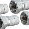 Schwaiger FST8204 241 8,2 mm F-Aufdrehstecker Set