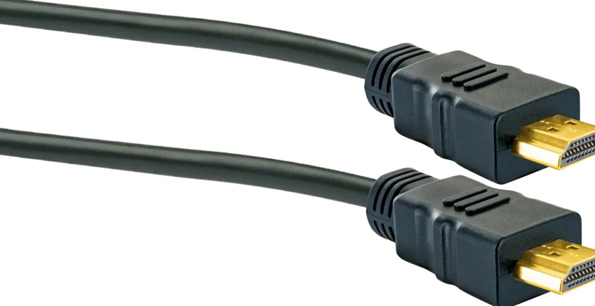 Schwaiger HDMHD30 3 Meter schwarzes HDMI-Kabel mit Ethernet