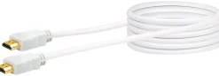 Schwaiger HDM0300 3 meter weißes HDMI Anschlusskabel