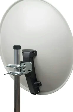 Schwaiger 714500 hellgrauer 80cm Stahl-Spiegel Set