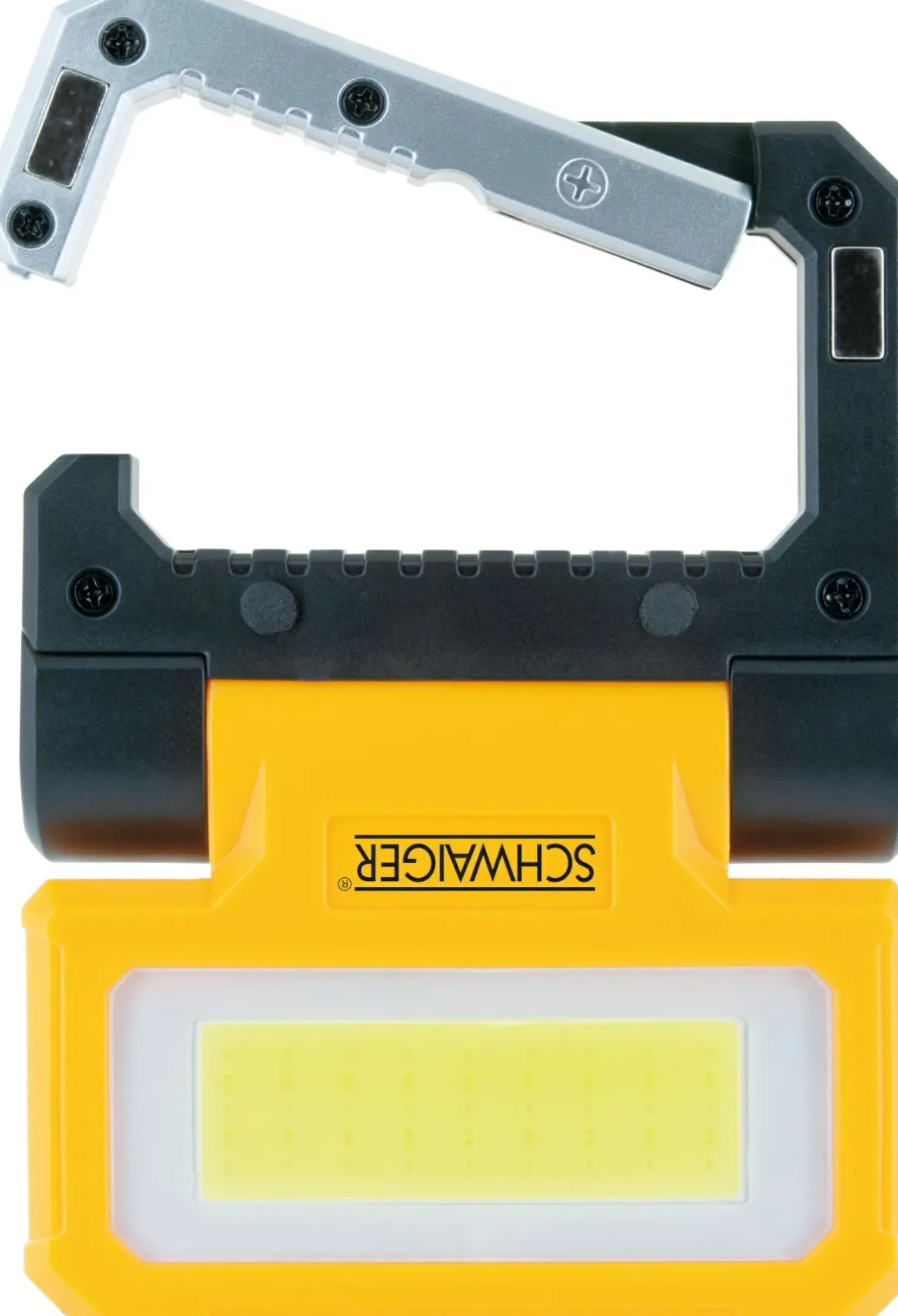 Schwaiger 2in1 LED Arbeitsleuchte mit seitlicher Taschenlampe