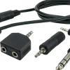 Schwaiger KHASETHQ 5-teilige Audio-Adapter Set