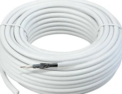 Schwaiger KOX840 40 meter Weißes Sat Koaxialkabel