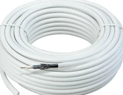 Schwaiger KOX810 10 meter Weißes Sat Koaxialkabel