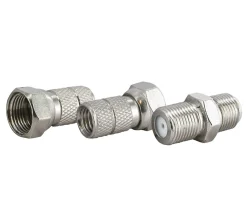 Schwaiger KVBS65 531 6,5 mm F-Kabelverbinder Set