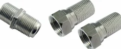 Schwaiger KVBS80 8 mm F-Kabelverbinder Set
