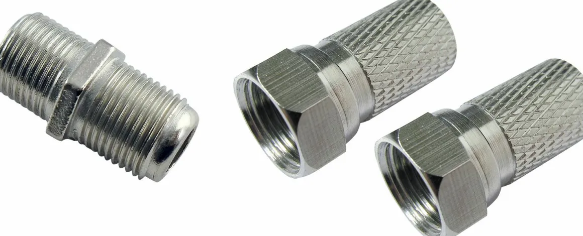 Schwaiger KVBS80 8 mm F-Kabelverbinder Set