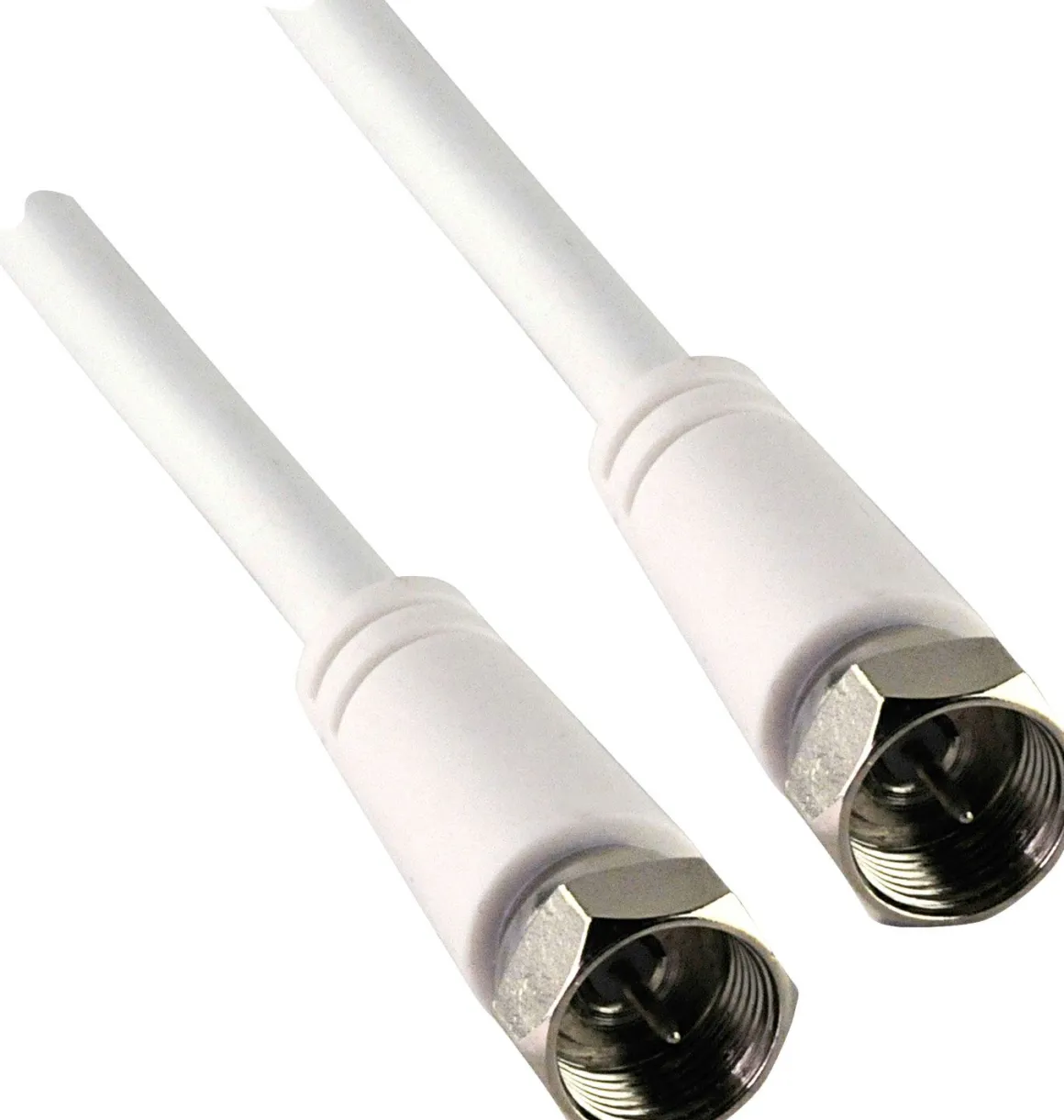 Schwaiger KVC215 052 F-St/F-St 75dB, 1.5m weiß Anschlusskabel
