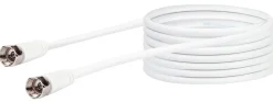 Schwaiger KVCHQ100 10 Meter weißes Satellitenkabel