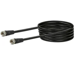 Schwaiger KVC50 5 meter schwarzes Satellitenkabel