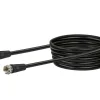 Schwaiger KVC100 10 Meter schwarzes Satellitenkabel
