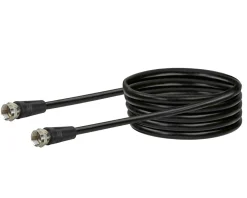 Schwaiger KVC100 10 Meter schwarzes Satellitenkabel