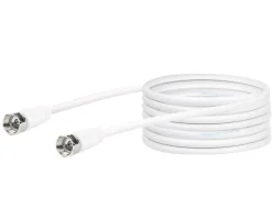 Schwaiger KVC150 15 Meter weißes Satellitenkabel