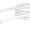 Schwaiger KVCW15 1,5 Meter transparentes abgewinkeltes Satellitenkabel