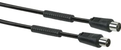 Schwaiger KVKF15 90dB Schwarzes 1,5 Meter Antennekabel