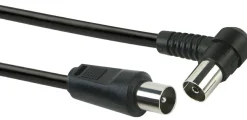 Schwaiger KVKW30 3 Meter Schwarzes Winkelantennekabel