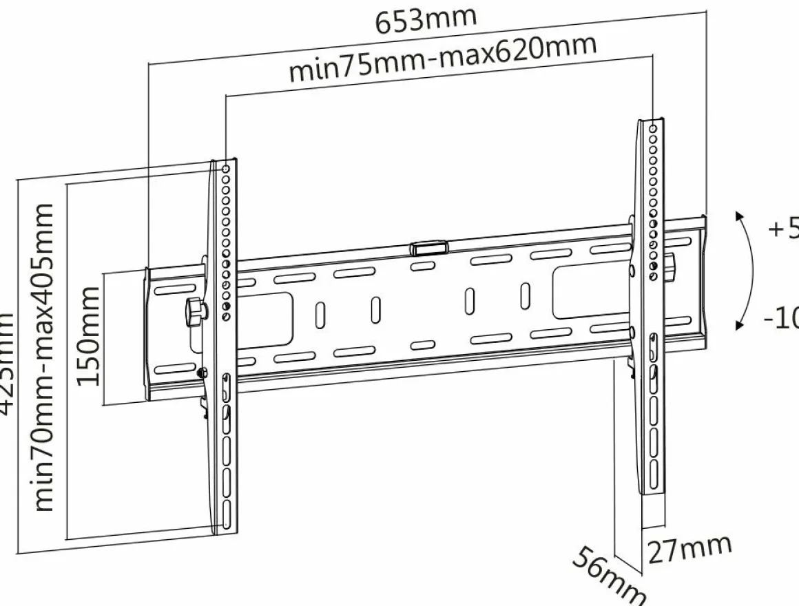 Schwaiger LWHT7050 Tilt 3 TV Wandhalter