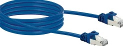 Schwaiger 2 meter blauer CAT8 Netzwerkkabel