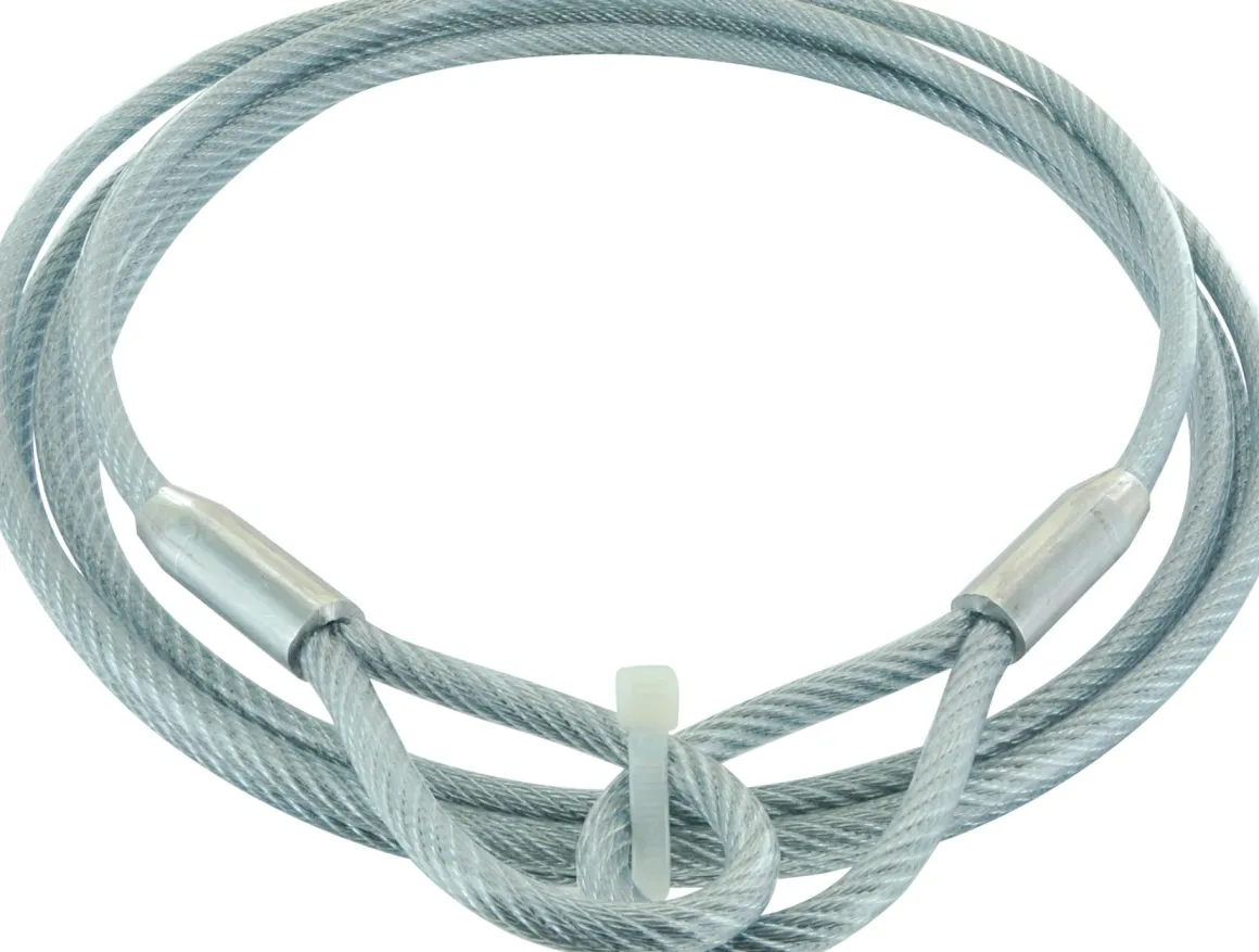 Schwaiger 3 Meter Stahlseil mit verpressten Schlaufen